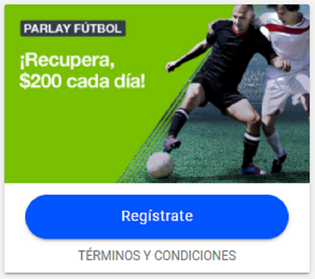 Promoción Parlay fútbol Codere