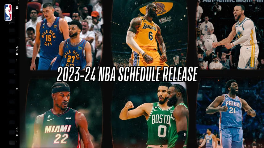 Conoce el calendario NBA 2023-2024